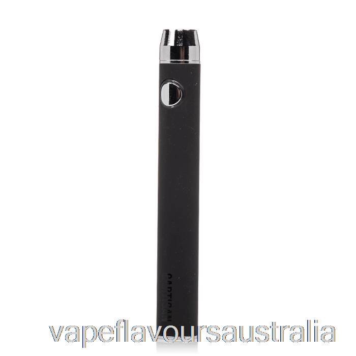 Vape Nicotine Australia Cartisan Button VV 900 Dual Charge 510 Battery [Micro] Black